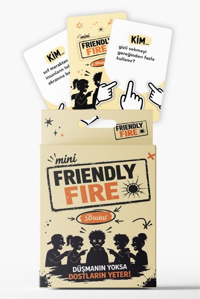 EFBUTİK Friendly Fire - Kart Game - Brutal