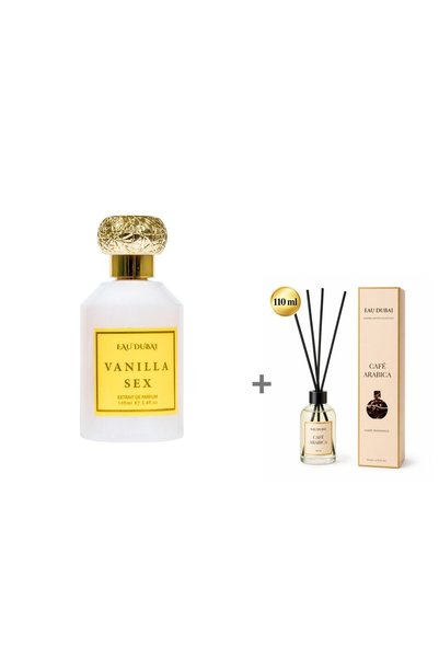 Eau Dubai Set Extract de Parfum Vanilla Sex 100 ml + Difuzor parfum camera Ca...