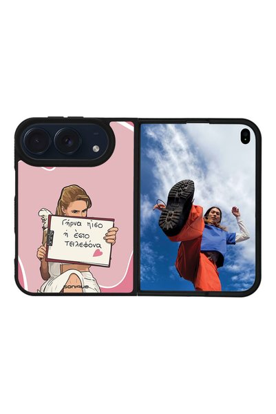 Sonique Θήκη Greek Cult TV Series για Apple iPhone 18 Duo Γύρνα Πίσω