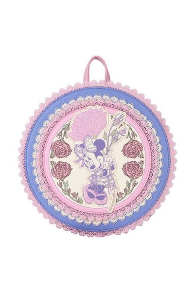 Syfax Rucsac Loungefly Disney Minnie Mouse Floral 23 cm cu detalii din dantelă
