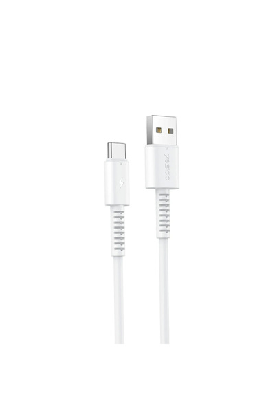 Yesido Καλώδιο CA120M USB-A σε Micro USB 2A 1m Λευκό
