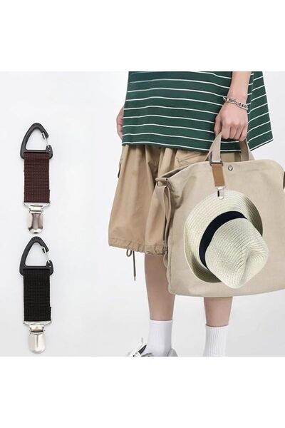 Travel Hat Clip Ultra Lightweight Portable Hangs on Bags Securely Holds Hats ...