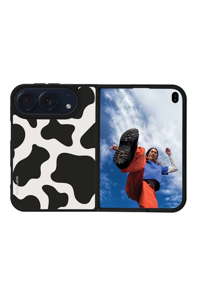 Sonique Θήκη Animal Print Series για Apple iPhone 18 Duo Cow 01