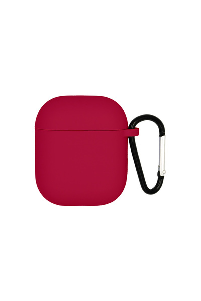 Sonique Θήκη Σιλικόνης Soft Touch για AirPods 1/2 Κόκκινο