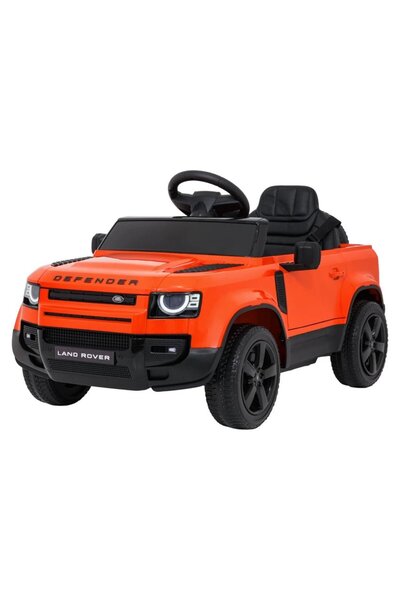 Land Rover Defender Licensed Ride On Car 12V, Orange