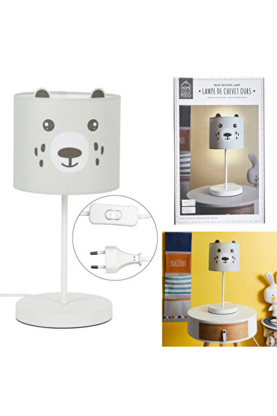 Home Deco Kids Παιδικό Επιτραπέζιο Φωτιστικό - Grey Bear (0025732)