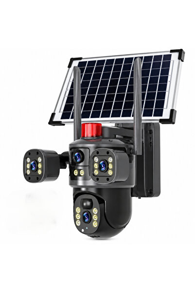 LEIHMANN Camera de supraveghere cu panou solar si vedere nocturna
