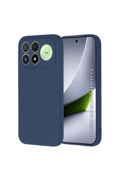 Techsuit Husă pentru Xiaomi Poco F9 Pro, SoftFlex, Albastru marin