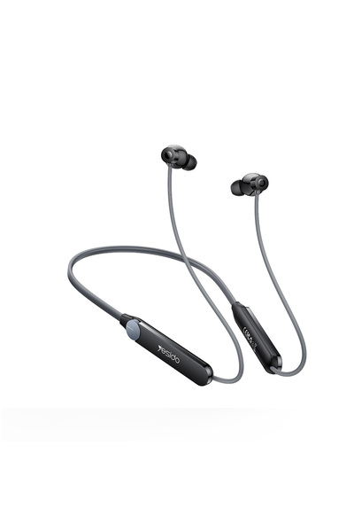 Yesido Ακουστικά Bluetooth NeckBand YSP30 In Ear, Magnetic Μαύρο