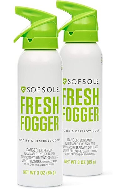 Sofaroom Sof Sole Fresh Fogger Shoe, Gym Bag, and Locker Deodorizer Spray, 3-...