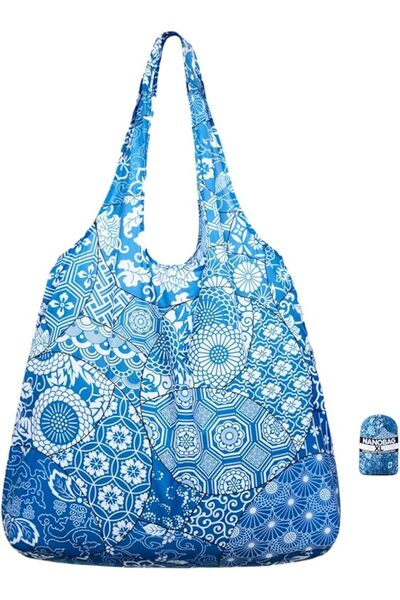 NanoBag Ultra-Lightweight Extra Large Size Tote Bag for Women & Men, Heavy Du...