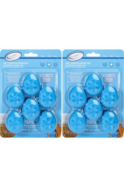 Air Jungles Shoes Deodorizer Ball 12 Count, Fresh Linen Scent, Odor Remover B...