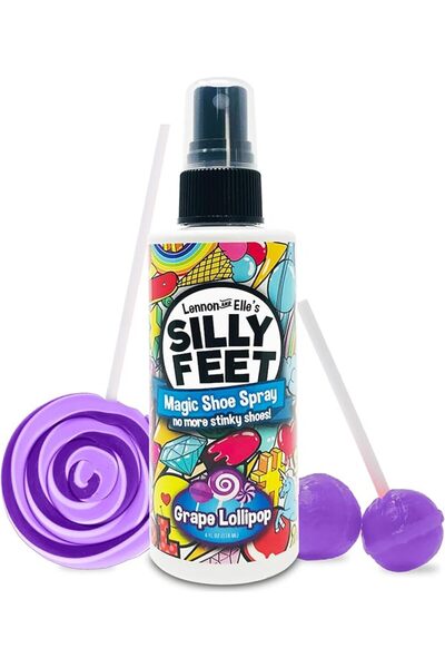 Silly Feather بخاخ مزيل رائحة الأحذية |   بخاخ مزيل رائحة الأحذية للأطفال، مز...