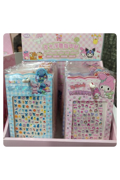 1 Adet Tırnak Sticker I Tırnak Süsü Sanrio Karakterler