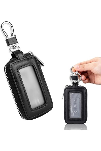 GENERAL Leather Car Key Fob Case, Universal Car Key Holder