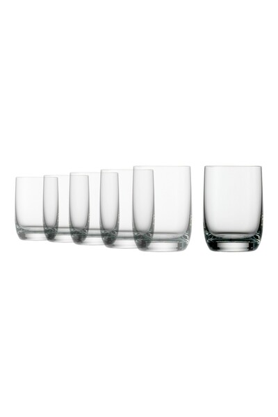 Stolzle Set of 6 shot glasses, made from glass, 80 ml, "Weinland" -