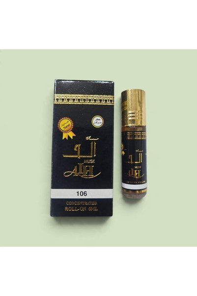 Ahla مسك الحب المركز رول اون 6 مل - عطر دهن مسك فاخر بتصميم أسود وذهبي وثبات ...