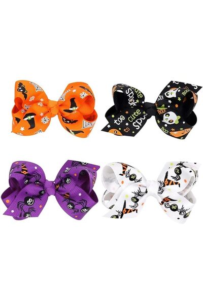 Love Sweety Baby Rose Halloween Headband Infant Pumpkin Hairband Bow Hair Cli...