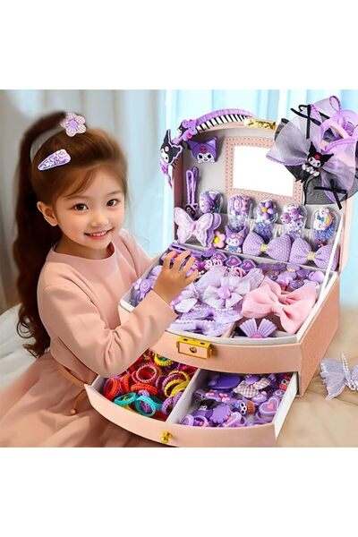 CITYRIYA LONG Hair Accessories for Girls, Toddler Girls Hair Accessories Kit,...