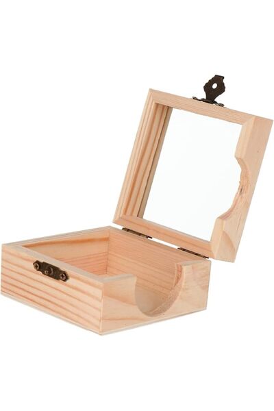GENERAL Wooden Hamster House Sleep Nest for Hamsters Mice and Gerbils Cute PE...