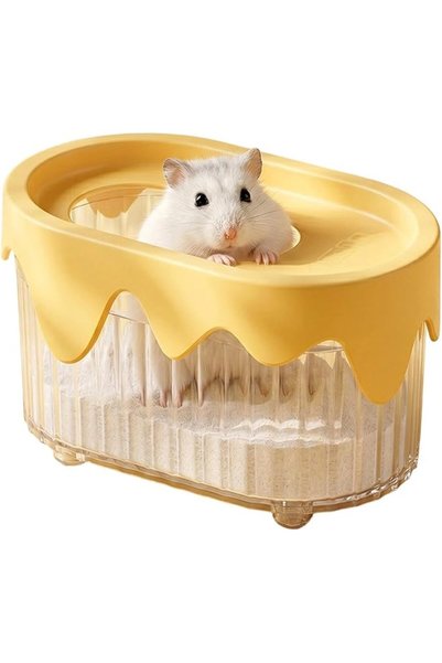 Generic Sand Bath Container Animal Litter Toilet Dust Shower Tub