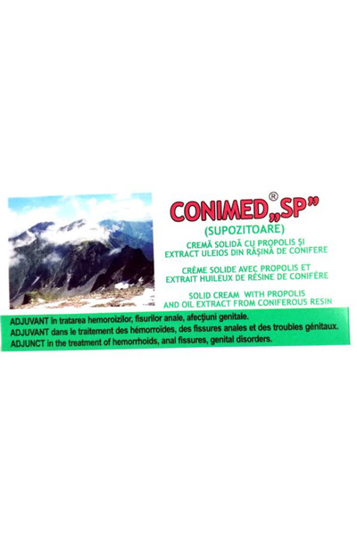 Elzin Plant Supozitoare Conimed SP Elzin Plant, 10 buc x 1.5g