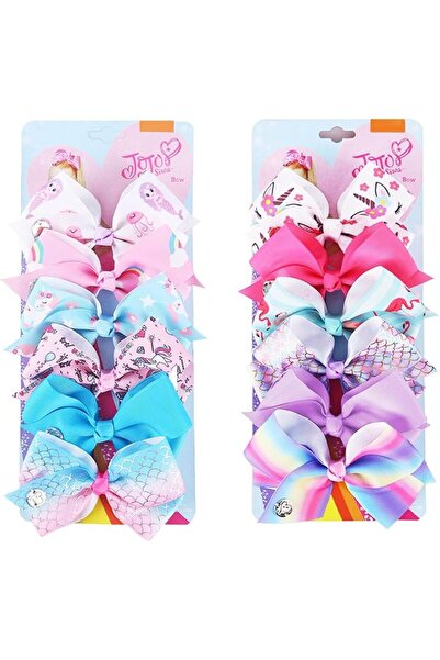 GENERAL 12PCS Hair Bows for Girls, 5 Inches Hair Bows, Grosgrain Ribbon Hair ...