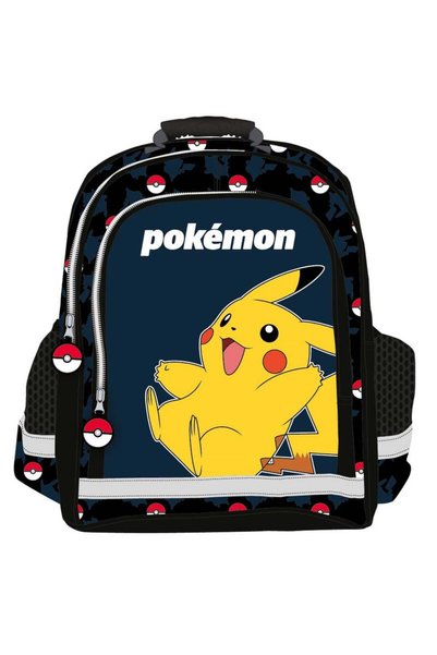 Syfax Safta Pokémon Pokéball rucsac 41,5 cm cu două compartimente mari și det...