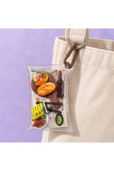 Meyra Accessories Cute Figured Transparent Bag Accessory
