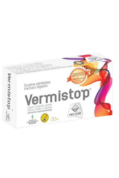 Helcor Vermistop Helcor, 30 capsule