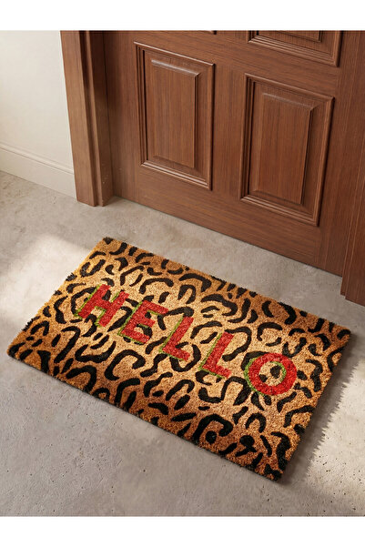 LC Waikiki Renkli̇mağazadan New Season Lcw Home Mixed Hello Text Printed Door...