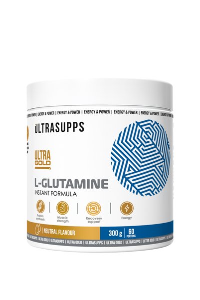 Ultrasupps Ultra Gold L-Glutamine, 300 g