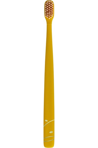 Flipper Flip Twiggo 2-in-1 Toothbrush Set, Ultra-Soft BPA-Free Bristles - Yellow & Green - Ideal for Oral Care, Dust-Resistant, Easy to Use, Double Pack, Made in Malaysia