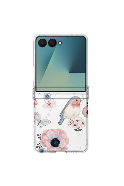 OEM Husă de telefon pentru Samsung Galaxy Z Flip 7, Albastru