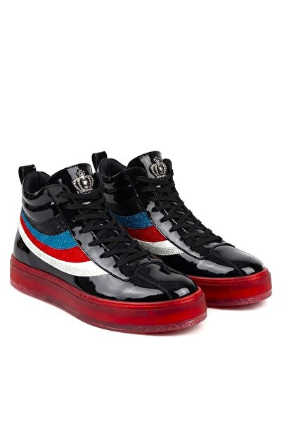 Zerenyus Zrc973 High Quality Stylish Men's Lace-Up Boots Black