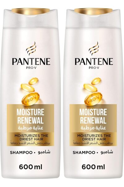 Pantene Pro-V Moisture Renewal Shampoo 600 ml (Pack of 2)