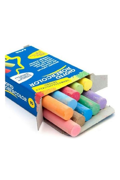 Robercolor Renkli Tebeşir 10 Lu 538900 4 Adet