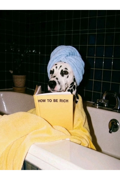 How To Be Rich Art Print Tablo