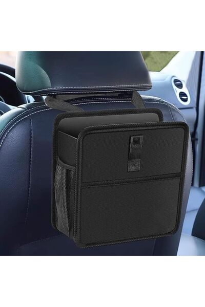 GENERAL smilfuy Hanging Car Trash Can, Large Capacity Waterproof Leak-Proof C...