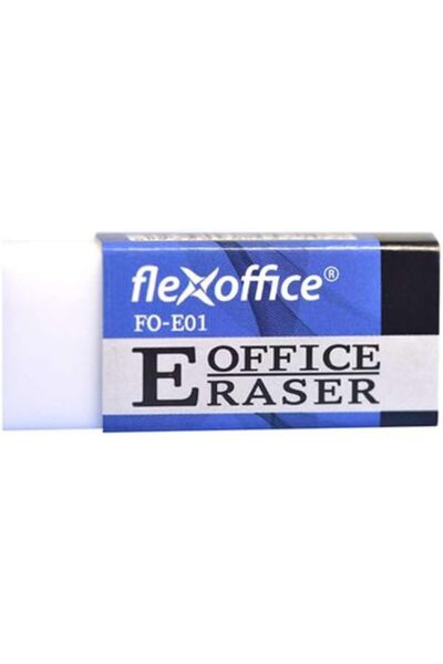 FLEXOFFICE Eraser FO-E01 Dust Free (Pack of 20)