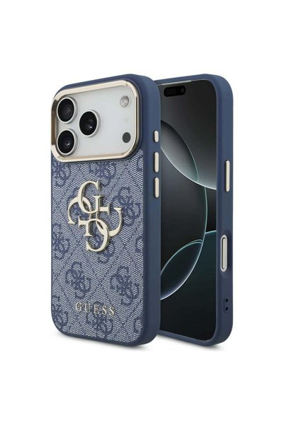 Guess Θήκη για iPhone 17 Pro, iPhone 18 Pro, Σκληρή θήκη 4G με Μεγάλο Κλασικό...