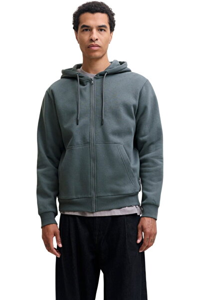 Jack & Jones JACK &JONES Bradley Φούτερ με κουκούλα και φερμουάρ - 12249342-T...