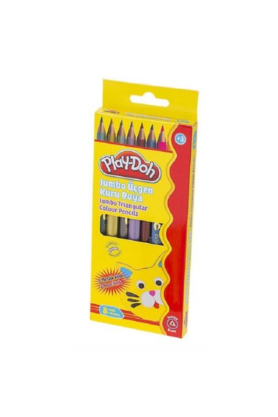 Play Doh Play-doh 6 Renk Jumbo Kuruboya KU016 4 Adet