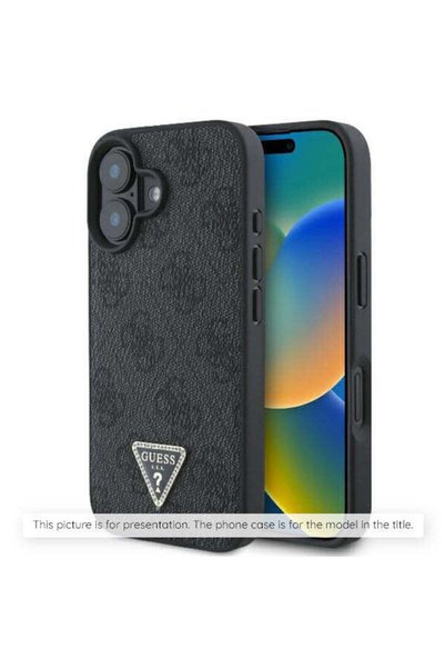Guess Θήκη για Samsung Galaxy S26 FE, Δερμάτινη, με Μεταλλικό Λογότυπο 4G, Μαύρη