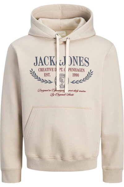 Jack & Jones JACK &JONES Frederiksberg Hanorac colorat - 12305788-Gri Pene
