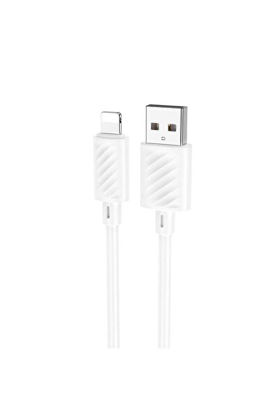 Hoco USB-A to Micro USB data cable X88, 2m, 2.4A, White