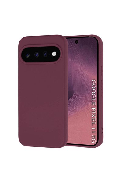 Techsuit Husă pentru Google Pixel 11, SoftFlex, Bordo