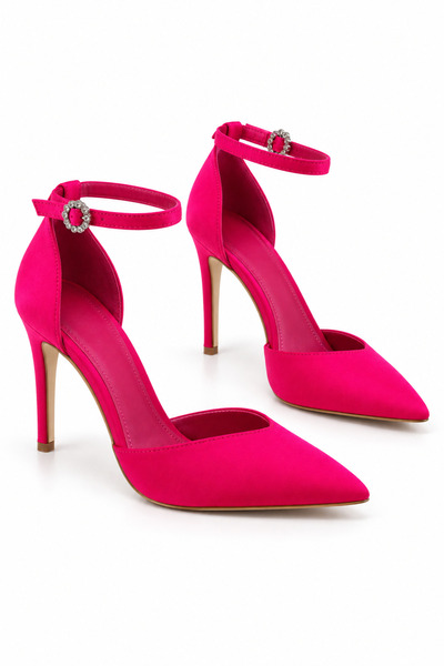 Botinelli Pantofi cu toc înalt de damă Uneli - Fucsia