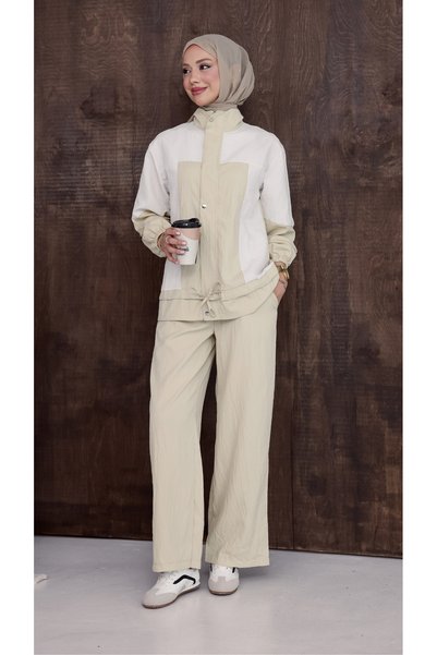 sorisso Takım İnce Bondit Fabric Bottom Top