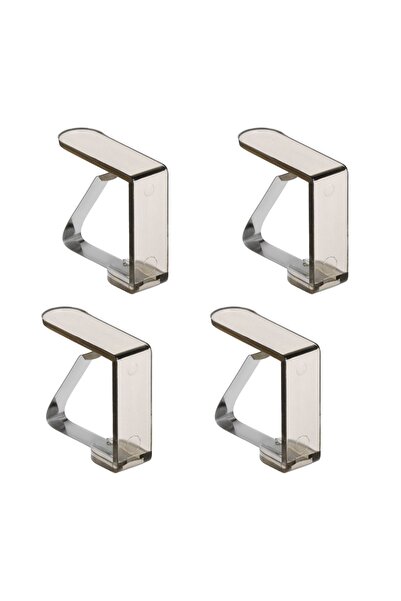 OEM Cleme din Plastic Maro Transparent cu Baza Metalica Fixare Față de Masă –...